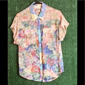Zimmermann Floral Print Blouse